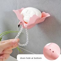 ▫✒☬ Wonderlife Creative Flamingo Shape Soap Dish Soap Rack For Shower Bathroom Free Punching Soap Tray Wall Mounted Soap Box