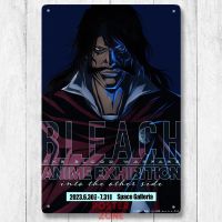 Bleach สงครามเลือดพันปี-การแยกโปสเตอร์โลหะรายการทีวีเกมภาพยนตร์อะนิเมะป้ายดีบุกผนัง NZ5157ตกแต่งห้องศิลปะของตกแต่งบ้าน