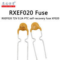 XF020การพิมพ์ RXEF020/X20ฟิวส์ที่คืนสภาพเองได้ด้วยตนเอง72V 0.2A ในสายแทน JK60-020