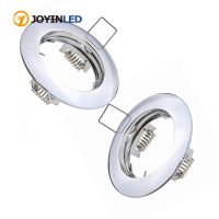 Round Ceiling Spotlight LED Ceiling Downlight Mount Frame Socket GU10/MR16 Bulb Holder Spot Lighting Fitting Fixture