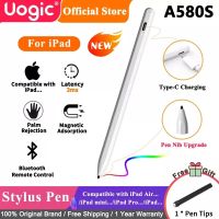 Newest A580S Uogic Stylus Pen for iPad  Magnetic  Rechargeable  Palm Rejection  Compatible with iPad launchedin 2018-2021 or lat Stylus Pens