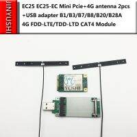 JINYUSHI EC25 EC25-EC Mini Pcie+4G antenna 2pcs+USB adapter B1/B3/B7/B8/B20/B28A 4G FDD-LTE/TDD-LTD CAT4 Module