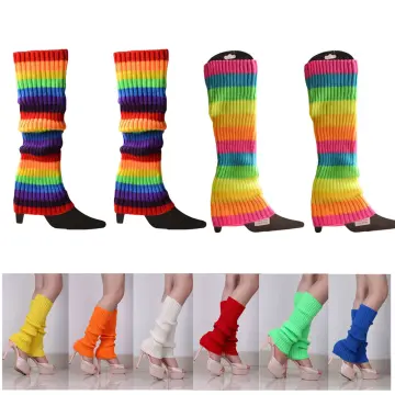 Leg Warmers for Women 80s Leg Warmers Ribbed Knit Leg Warmers 80s  Accessories for Women Leg Warmer for Party Costumes
