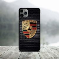 แฟชั่น PORSCHE① รูปแบบ IPhone 12 13 Pro Max 11 Pro Max X Xr Xs Max/ 7/8 Puls Huawei Samsung Phone Case