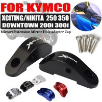 Motorcycle Rearview Mirror Forward Bracket Transfer Code For KYMCO Nikita 200 300 Xciting 250 300 Xciting250 Downtown 200i 300i