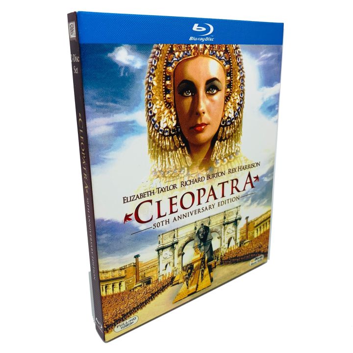 Cleopatra Blu Ray Disc BD (1963) Oscar 2-Disc Boxed HD Collection ...