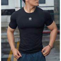 พร้อมส่ง AD เสื้อเชิ้ตท็อปส์ dri-fit สําหรับผู้ชาย และของขวัญฟรี