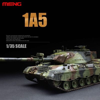 Meng TS-015 1/35โมเดลอาคารหุ่นประกอบแบบคงที่1 A5ลายเสือดาวรถถังประจัญบานหลักเยอรมันสำหรับเขื่อนฮอย DIY