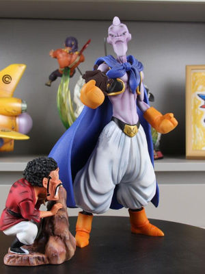 ในสต็อก D Ragon B All Z ชั่วร้าย Buu รูปอะนิเมะนายซาตาน Figura ชั่วร้าย Majin Buu แอ็คชั่นพีวีซีรูปปั้นรูปแบบการเก็บของเล่น