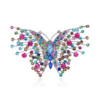 CINDY XIANG Colorful Rhinestone Butterfly Brooches For Women Autumn Winter Cute Insect Coat Brooch Pins Fashion Wedding Jewelry