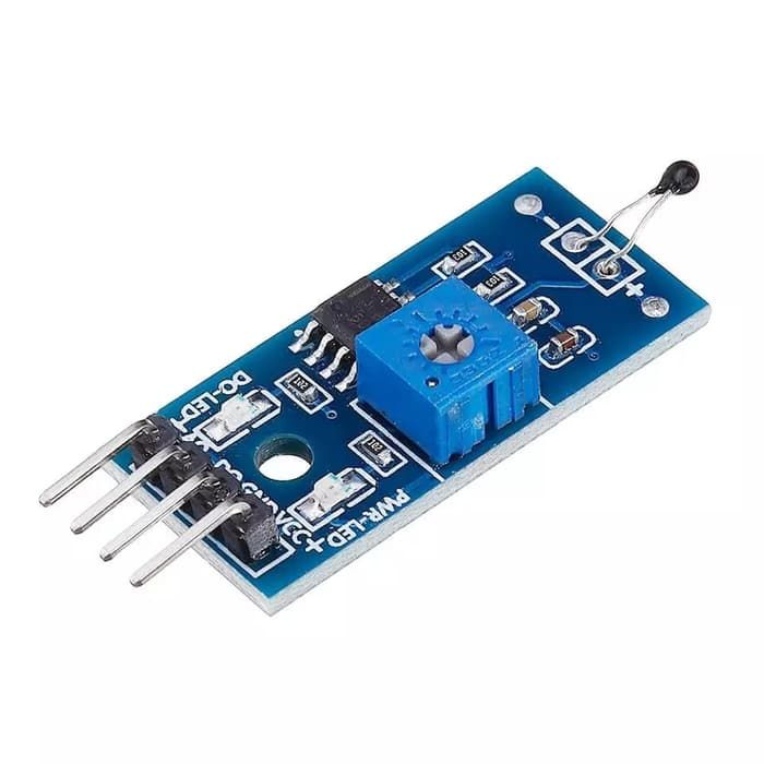 4 Pin Thermistor Thermal Sensor Module Sensor Suhu temperatur NTC ...