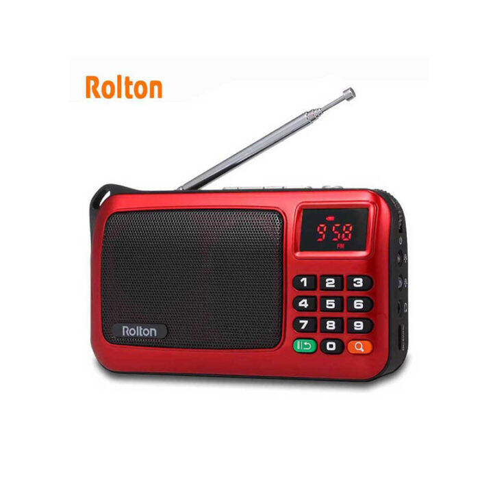 Rolton W405 Pemutar Mp3 Pemutar Musik Digital Mini Pemutar Disk Usb