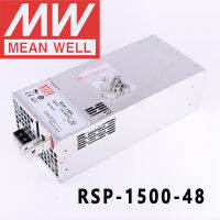 ต้นฉบับหมายถึงดี RSP-1500-48 Meanwell 48VDC 0-32A 1536W เอาท์พุทเดียวกับ PFC ฟังก์ชั่นแหล่งจ่ายไฟ