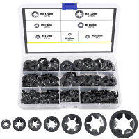 280pcs bearing clamp washer retaining ring flower push lock fastener combination kit quick lock washer