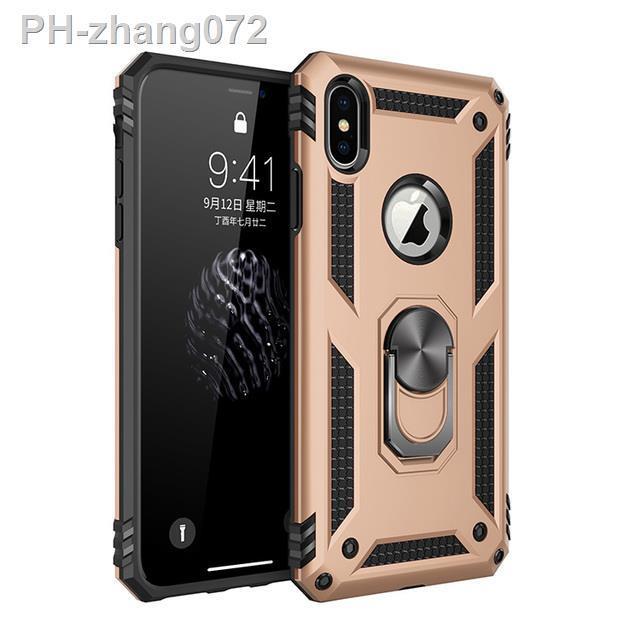 shockproof-rugged-armor-case-for-iphone-xr-xs-max-x-6-6s-7-8-plus-finger-magnetic-ring-hard-holder-protective-phone-cover-case