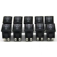 10PCS KCD1 Push Button Switch 15x21mm 2 /3 Pin SPST Mini switches 10A/125V 6A/250V Snap-in On-OFF ON-OFF-ON Boat Rocker Switch