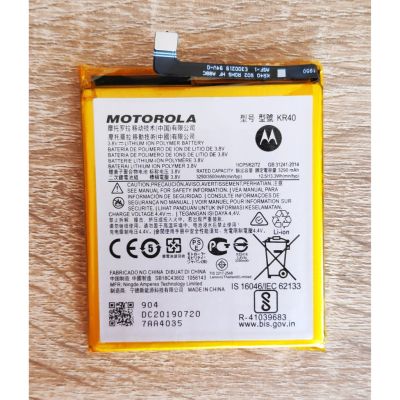 แบตเตอรี่ Motorola Moto One Vision / One Action  XT1970  XT2013-2 Battery Model KR40 แถมฟรี!!! อุปกรณ์เปลี่ยนแบต