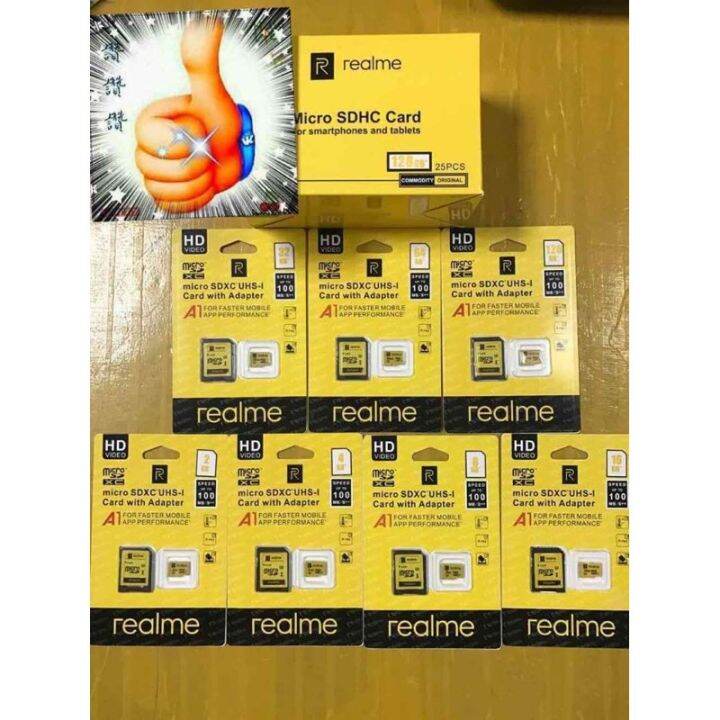 Realme Micro SDXC UHS1 Card With Adapter Lazada PH
