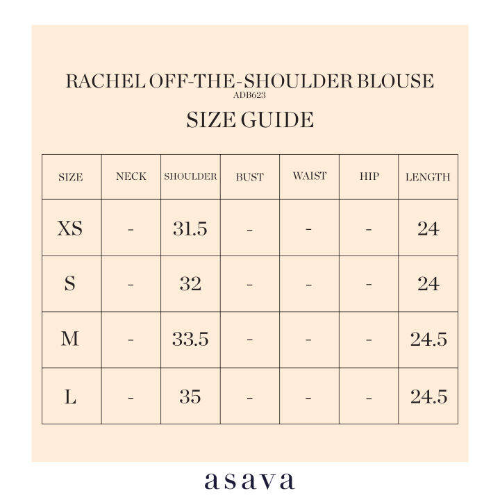 asava-aw21-rachel-off-the-shoulder-blouse-เสื้อผู้หญิง-เปิดไหล่-แขนยาว