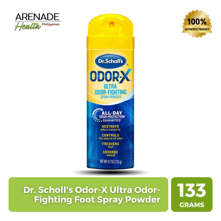 Dr. Scholl's OdorX Ultra OdorFighting Foot Spray Powder AllDay Odor