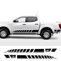 Sports Car Stickers Door Side Skirt Stripes Body Covers Styling Waterproof Decals for NAVARA Nissan Auto Film Decor Accessories