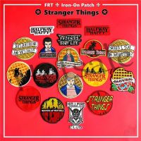 【hot sale】 ✶ B15 ☸ Stranger Things Iron-On Patch ☸ 1Pc Classic TV Serial Eleven DIY Sew on Iron on Badges Patches(18 Styles)