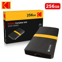 ต้นฉบับ Kodak X200ภายนอกมินิแบบพกพาโซลิดสเตไดรฟ์ SSD 1ไตรโลไบต์ดิสโก้ duros SSD USB3.1 Gen 2 512กิกะไบต์256กิกะไบต์128กิกะไบต์ประเภท-C