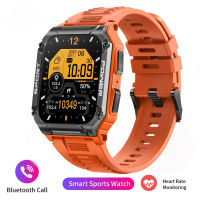 นาฬิกาสุขภาพ 2023 New Full Touch Smart Watch Men For Android Xiaomi Blood Oxygen Fitness Bracelet 5 Atm Waterproof Military SmartWatch