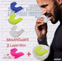 ยางกันฟัน ยางกันฟันนักมวย  2 หน้า MouthGuard 2 Layer+Box