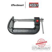 BESSEY Quick Release C-Clamp QRCC4 ปากกาตัวซี มีขนาดให้เลือก 4 นิ้ว / 6 นิ้ว