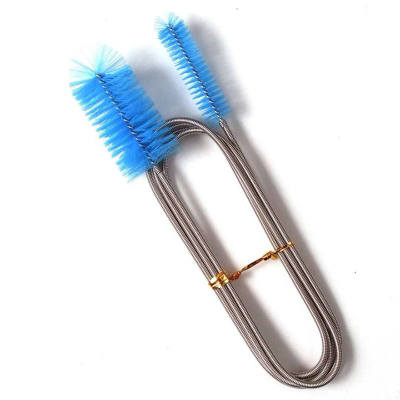 Stainless Steel Tube Cleaning Brush Single Double Ended Flexible Aquarium Fish Tank Filter Pump Hose Brushes Cleaner