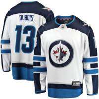 NHL Winnipeg Jets Away Jersey Dubois White Long Sleeve Fans Sports Tops Plus Size