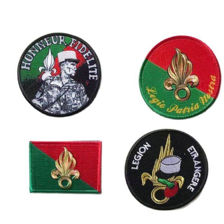 French Foreign Legion Patches Ultra-Fine Embroidered Patches Tactical ...