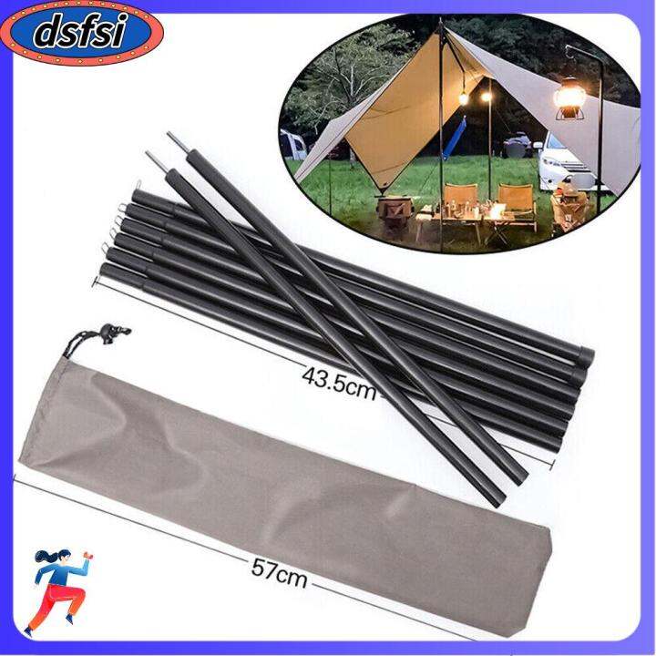 Dsfsi Steel Adjustable Outdoor Sports Universal Camping Canopy Tarp 