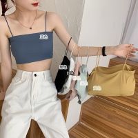 Women Sling Tube Top Sexy Bra Top Breathable Chest Pad Wearing Underwear Strapless Blouse Tube Top Bandeau Top 2023