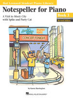 หนังสือเปียโน Hal Leonard Student Piano Library Notespeller Book 3