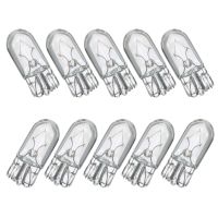 10x Car T10 Signal Light 194 168 W5W 5W Car Halogen Signal Interior Light Lamp Bulb Warm White Auto Car Clearance Lamp