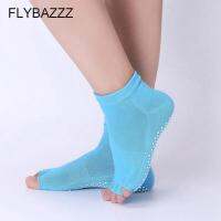 Womens Non-slip colorful Cotton Floor Pilates Socks Yhao Brand Antiskid Breathable Women Physical Good Grip Men Yoga Toe SocksTH