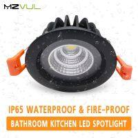 IP65 Waterproof Fire-proof LED Downlight 15W 12W 7W 5W Recessed LED Lamp Spot Light LED for sauna steam bath kitchen bathroom