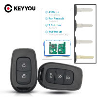 KEYYOU Remote Car Key 433mhz PCF7961M 4A Chip 23 Buttons For Renault Sandero Dacia Logan Lodgy Dokker Duster Trafic Clio Master