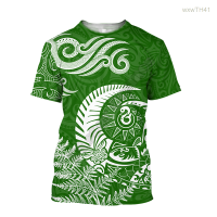 2023 NEW New Zealand Maori 3d All Print T-shirt Harajuku Street Clothing Mens T-shirt Womens Short Sleeve Size：s-5xl