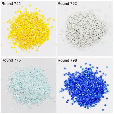 5200 AB Stone Round Drills For DIY Diamond Painting Embroidery Rhinestone Colorful Mosaic Many Color