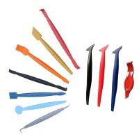 {7ho car tools} 2 Set Wrap Stick Vinyl Wrap Magnet Micro Squeegee Tool Kit ชุดเครื่องมือครบชุดสำหรับการติดตั้งสีห่อรถยนต์และสีหน้าต่าง1