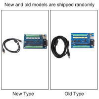 เครื่อง USB การ์ดตัวควบคุมการเคลื่อนที่ MACH3 100Khz CNC เบรคเอาท์บอร์ดแกะสลักการ์ดควบคุม5แกนสำหรับควบคุมปั๊มหัวฉีดกระบอกสูบและ12-24VDC อุปกรณ์อื่นๆ