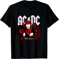 ยุโรปและอเมริกาวงร็อคคลาสสิก acdc ผ้าฝ้ายรอบคอครึ่งแขนเสื้อสปอตเสื้อยืด [S-XXXL]-YD014