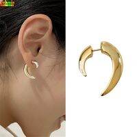 Kshmir 2023 new fashion earrings women exaggerated hot metal earrings accessories gift