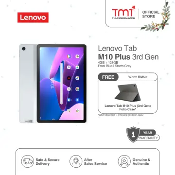 Tab M10 Plus (3rd Gen) (4GB 128GB) (Wifi + LTE) - Storm Grey + Folio