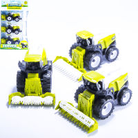 ProudNada Toys ของเล่นเด็ก รถฟาร์ม รถเกี่ยวข้าว(3คัน) FARMER TRUCK SIMULATION HARVESTER SERIES