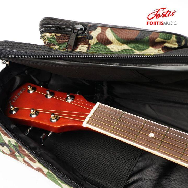 fender-กระเป๋ากีต้าร์โปร่ง-ซอฟเคสกีต้าร์-gp-series-รุ่น-soldier-ลายทหาร-แถมฟรี-สายสะพายกีต้าร์-fender-มูลค่า-250-บาท-จำนวน-1-เส้น