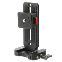 Camera Quick Release L Plate cket การสลับแนวนอนแนวตั้งสำหรับ Canon Nikon DSLR Camera Arca Swiss cket